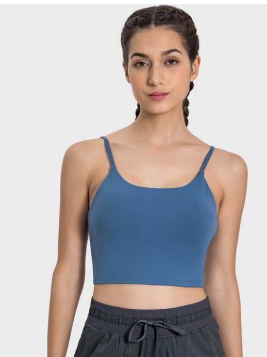 FLX Tops - FLX Padded Crop Top Size Small used once